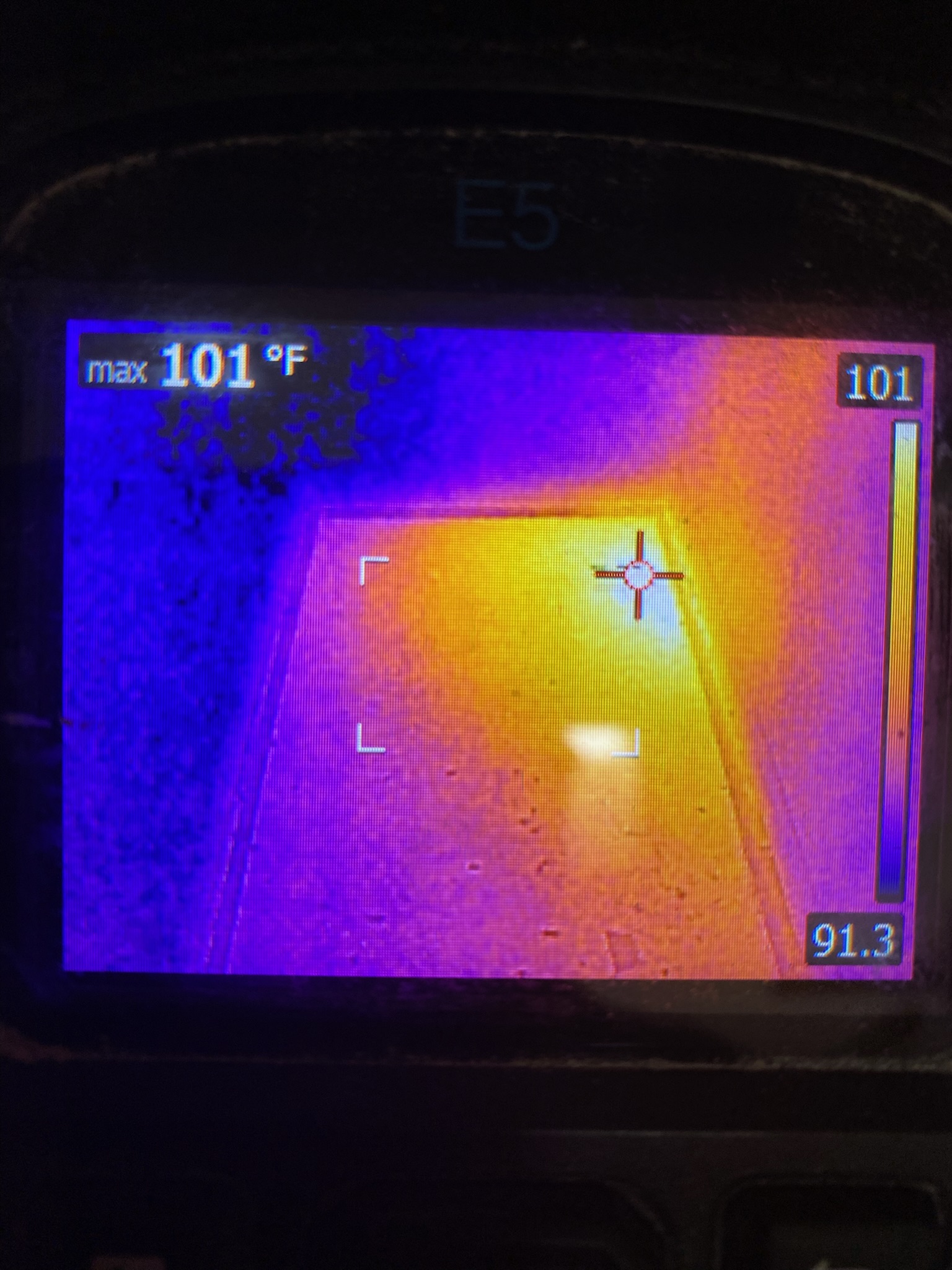 another view of flir thermal camera